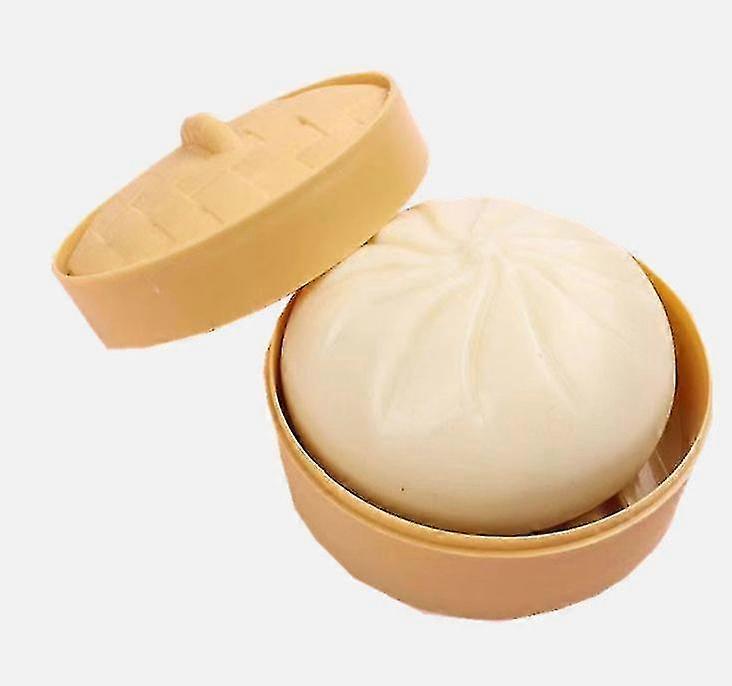 Decompression Steamed Buns Steam Model Toy Barbecue Pork Buns Pinch Music Simulation Decompression Buns
