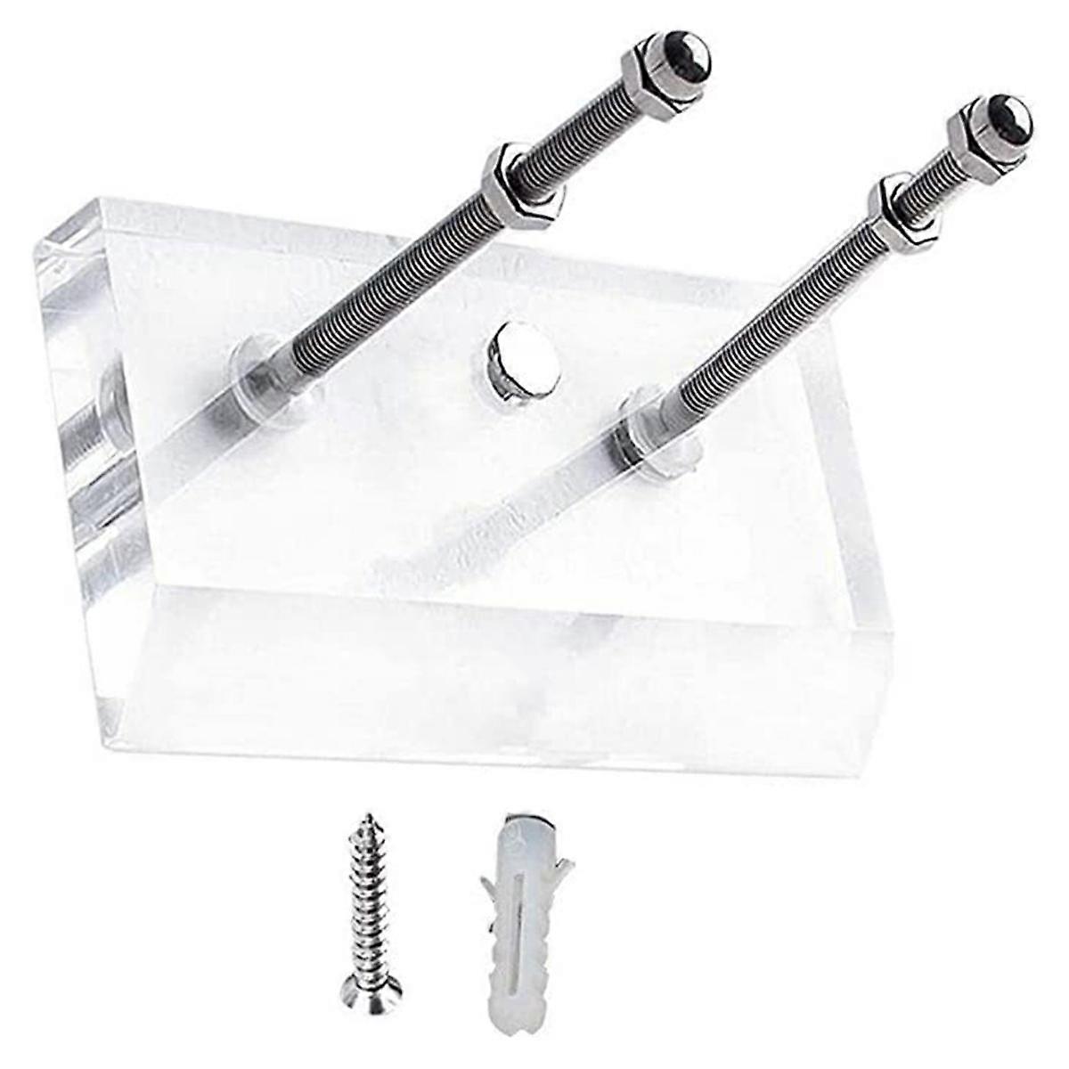 Skateboard Wall Mount Longboard Deck Display Rack Storage Stand Indoor Hoverboard Storage Transparent