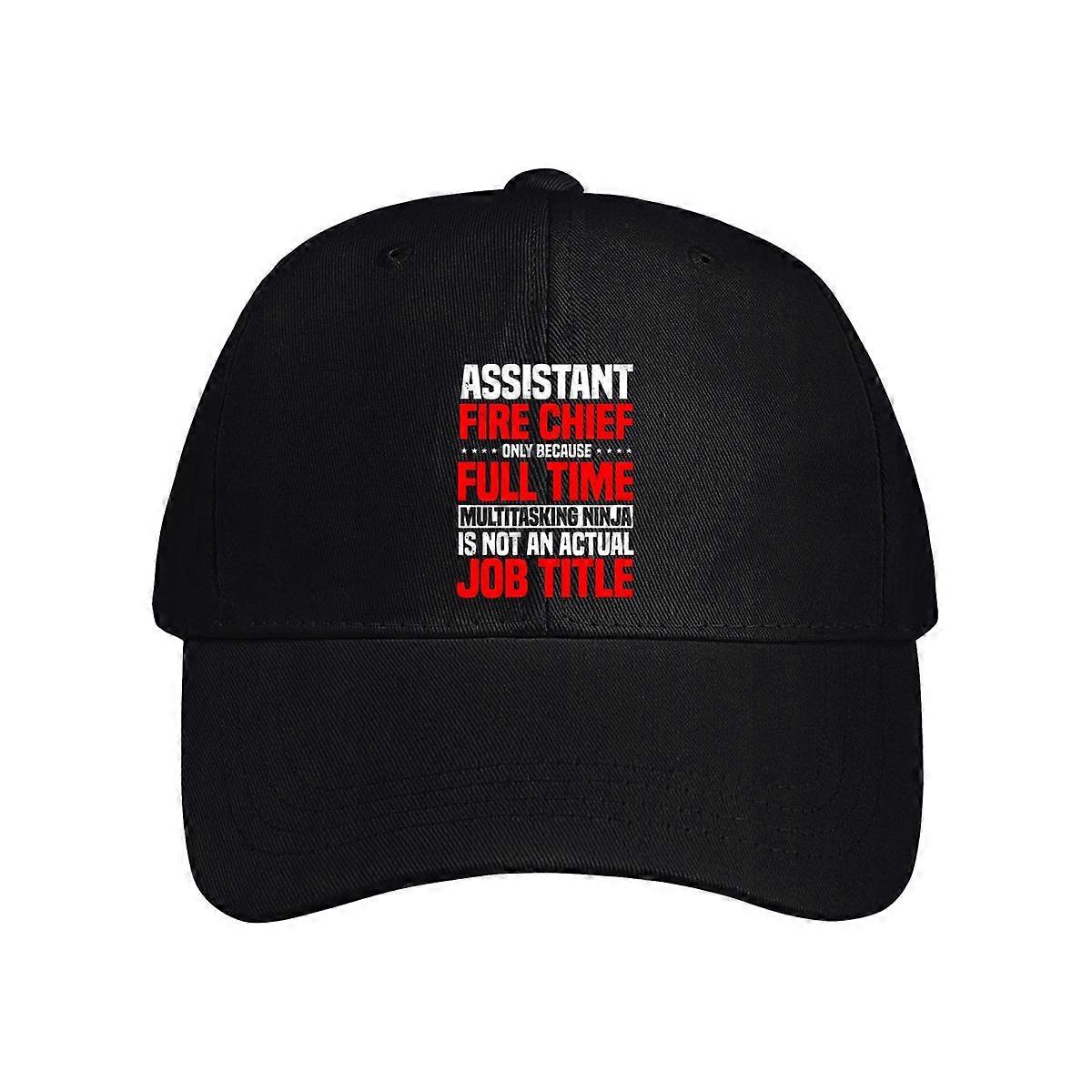 Assistant Fire Chief Only Because Full Time Baseball Cap
