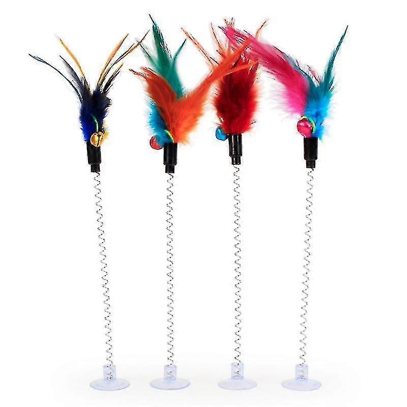 Elastic Spring Pet Toy With Bell