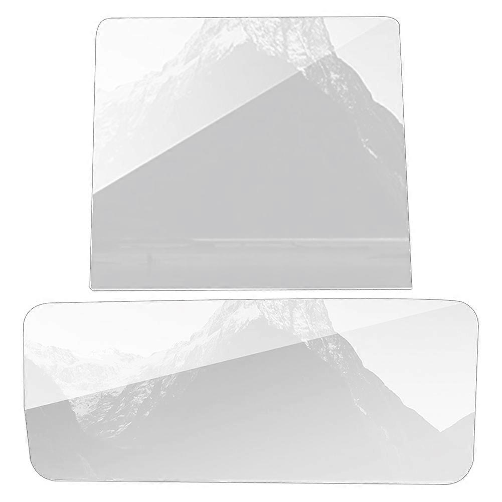 2 Pcs Car GPS Navigation Screen Film Instrument Tempered Glass Protective Film for C-Class W206 2022+