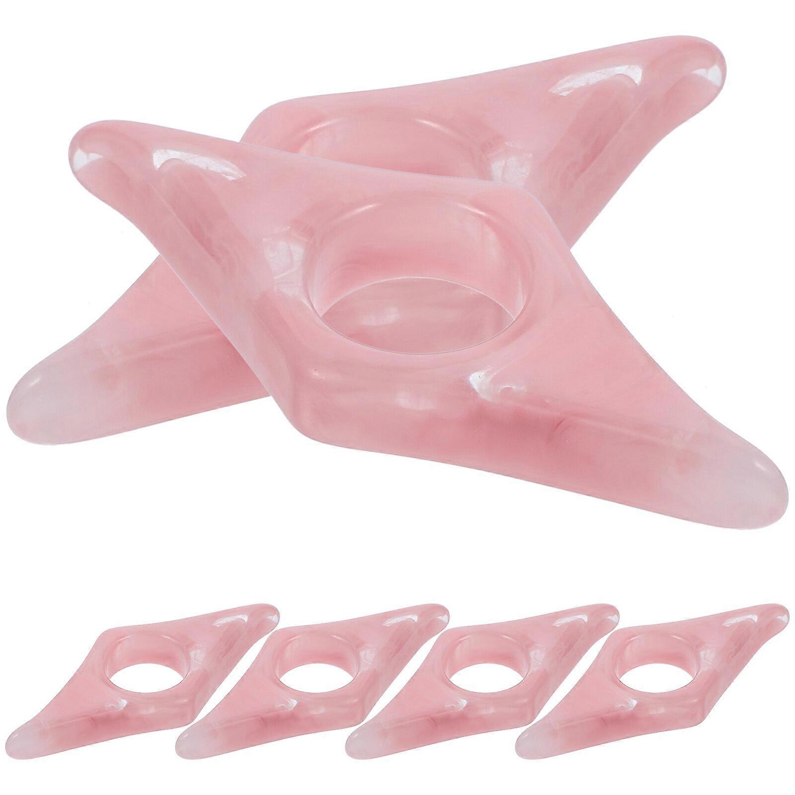 6pcs Book Page Holder Convenient Resin Thumb Book Page Holder For Reading Book