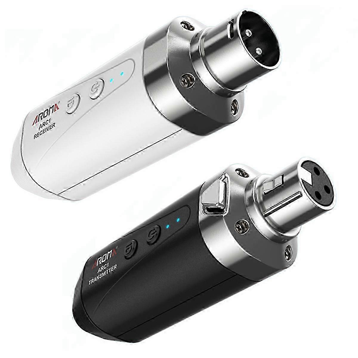 ARC1 5.8GHZ Wireless Microphone System 4 Channels 35M Effective Range XLR Connection Rechargeable