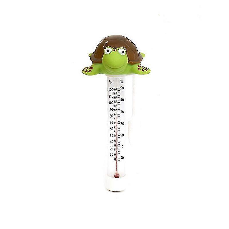 Waterproof And Shockproof Turtle Floating Thermometer - For Swimming Pool