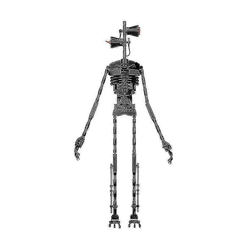 Halloween Action Figure Building Block Horror Urban Legend Siren Head Skeleton Robot Bricks Set Children Toys Gifts