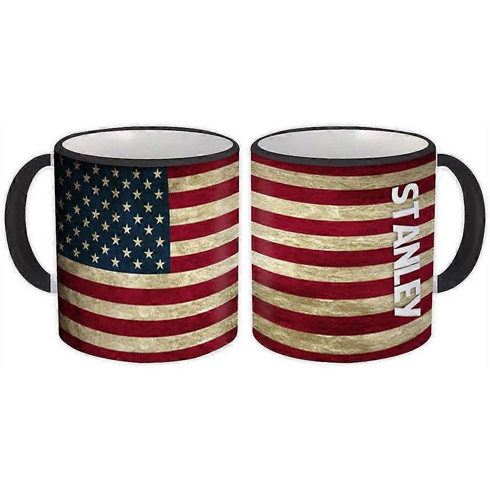 Gift Mug: STANLEY Family Name American