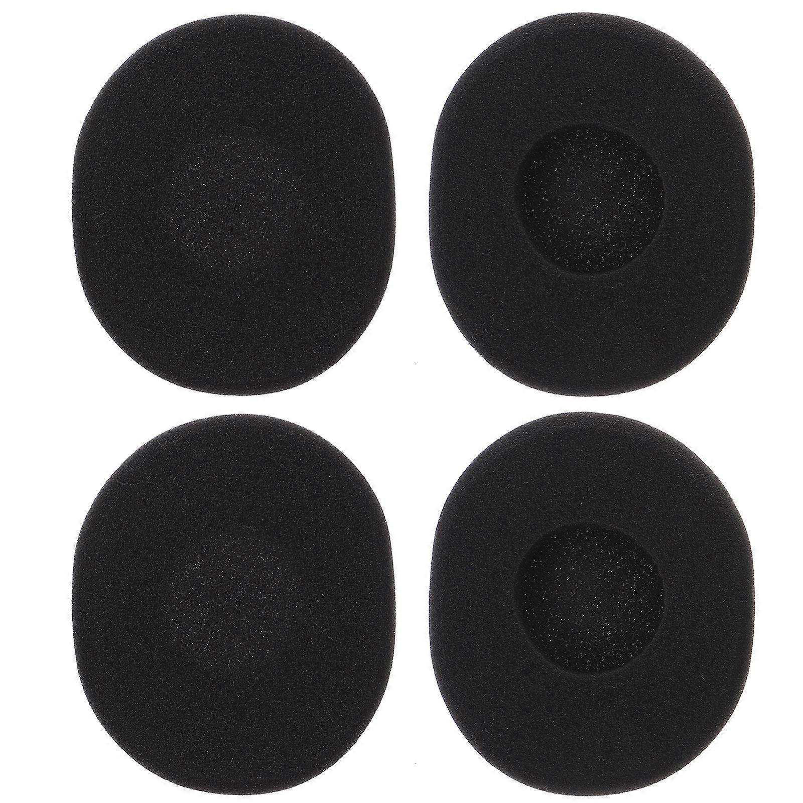 4pcs Headset Replacement Ear Pads Compatible for H800 (Black)