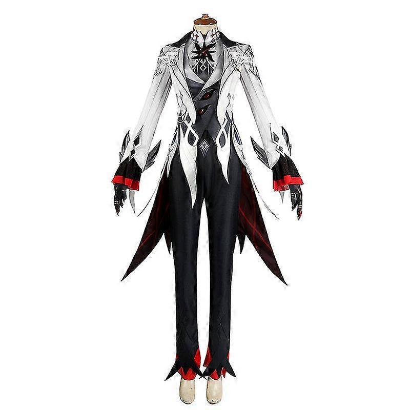 原神ナイフアルレッキーノコスチュームフルセットゲームユニフォームハロウィーンファンシードレス大人用カーニバルコスチューム