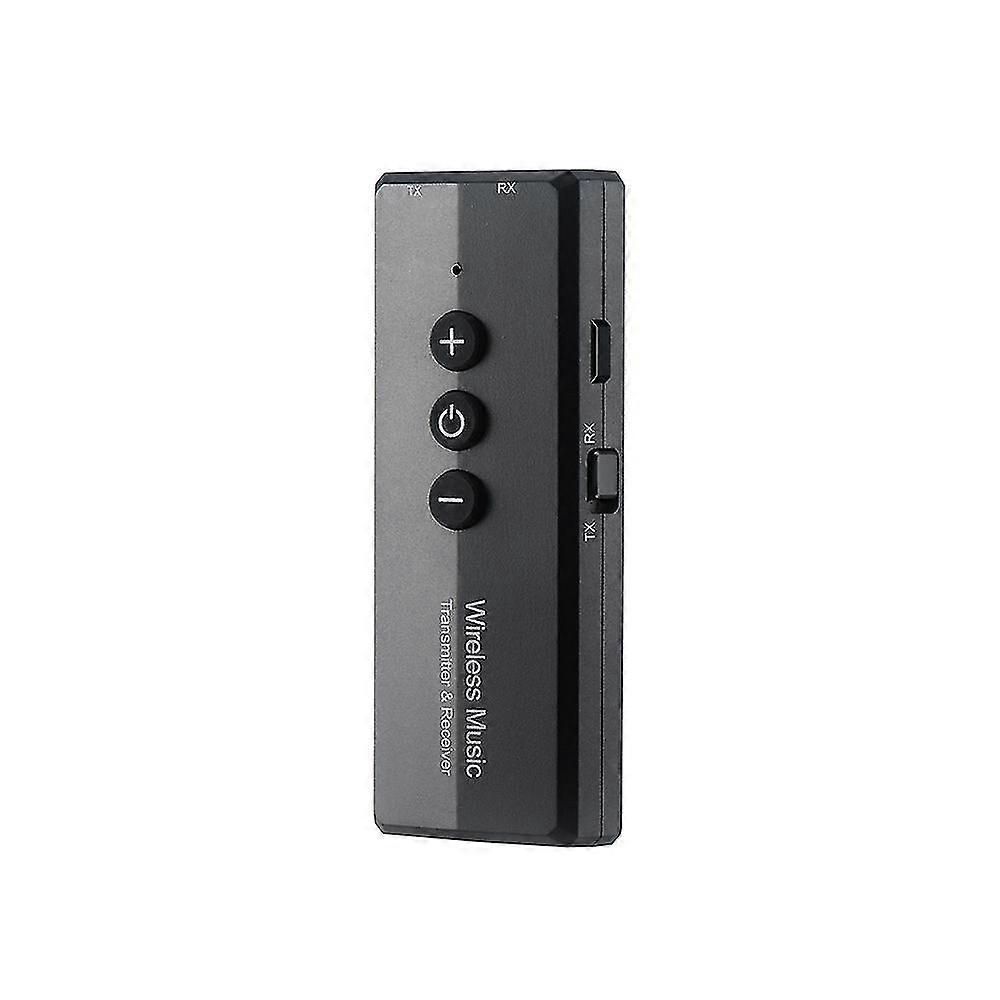 Bluetooth 5.0 Adapter 3.5mm Reciever, 2-in-1 Wireless Transmitter & Receiver For Streaming Audio