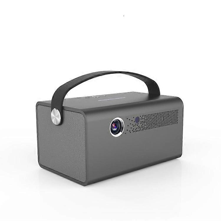 Toumei V7 Projector - Android System, Electronic Focus, DLP, Dolby Atmos - Black