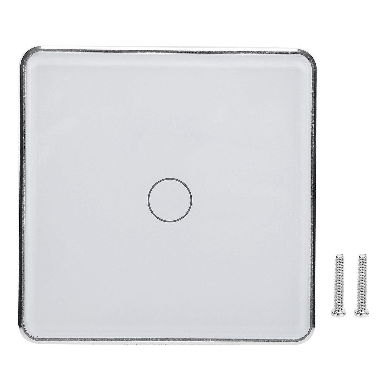Intelligent Touch Light Switch 86 Type Wireless for ZigBee 2.4G Voice Control AC 100‑