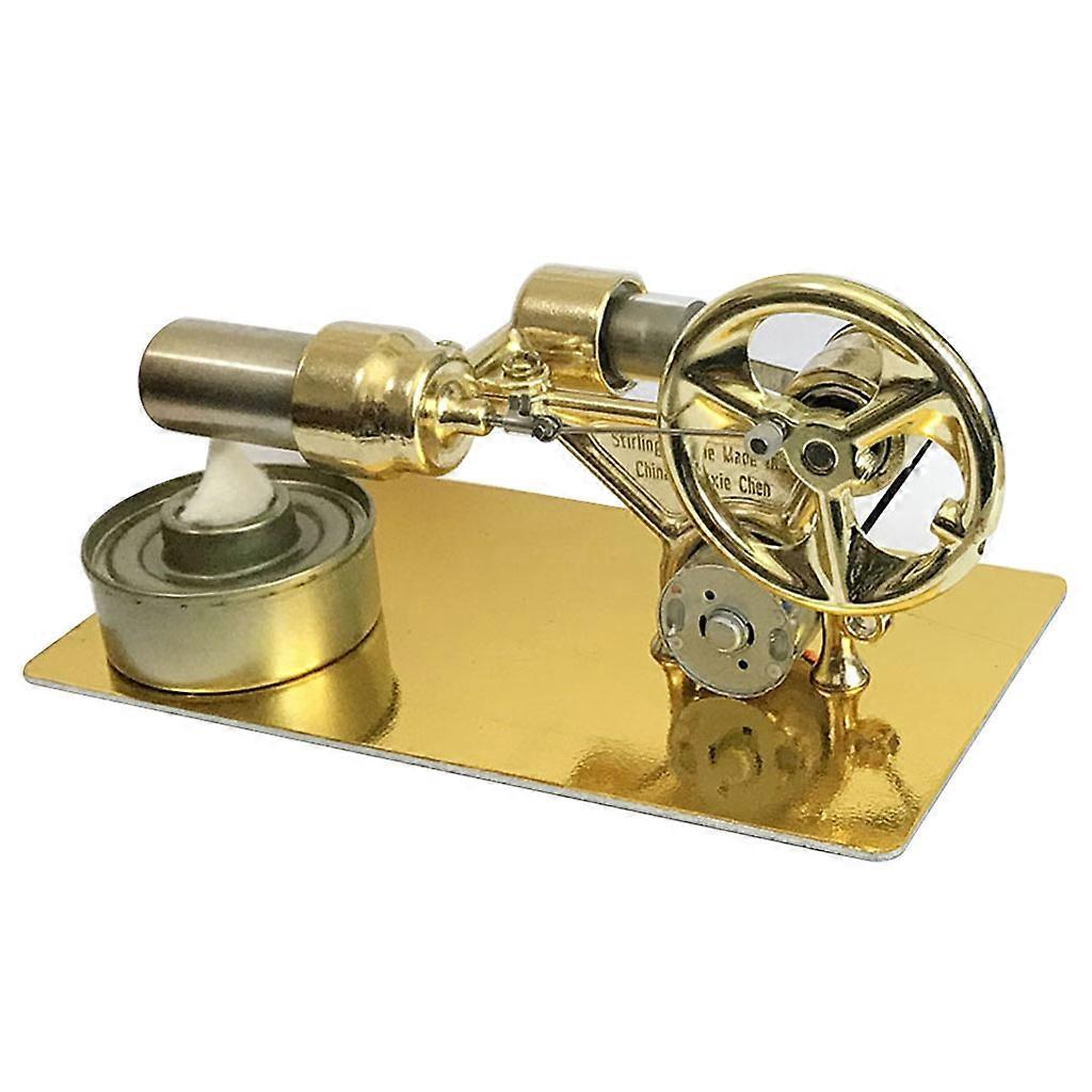 Hot Air Stirling Engine Motor Model Educational Toy Electricity Generator
