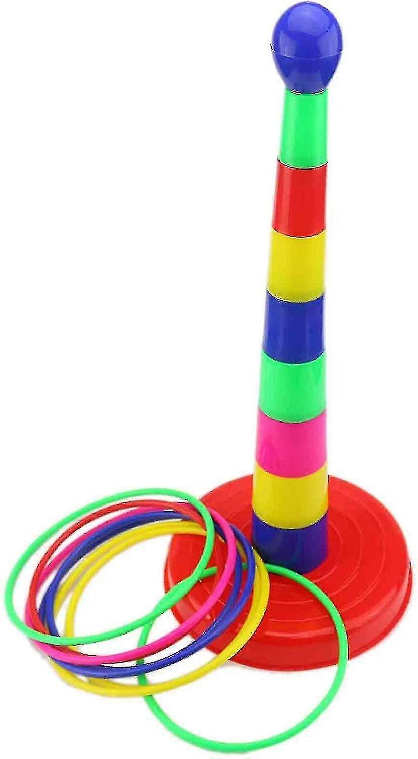 Colorful Plastic Sports Ring Throwing Game