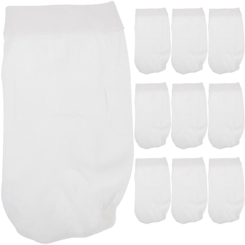 10Pcs Pool Skimmer Socks Elastic Filters Swimming Pool Garbage Filter Bags