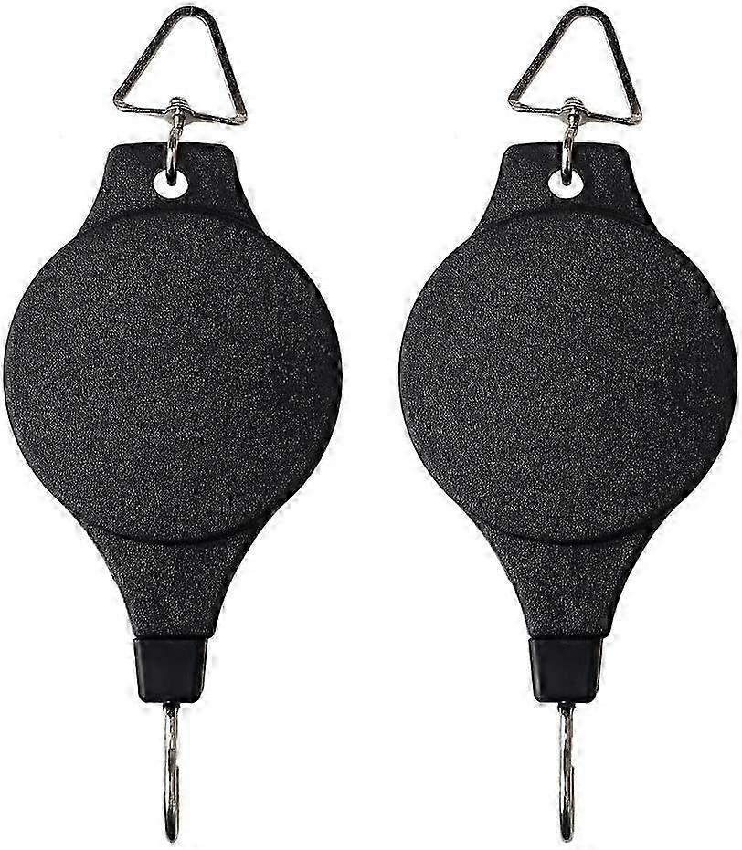 Polea retráctil para plantas de 2 piezas