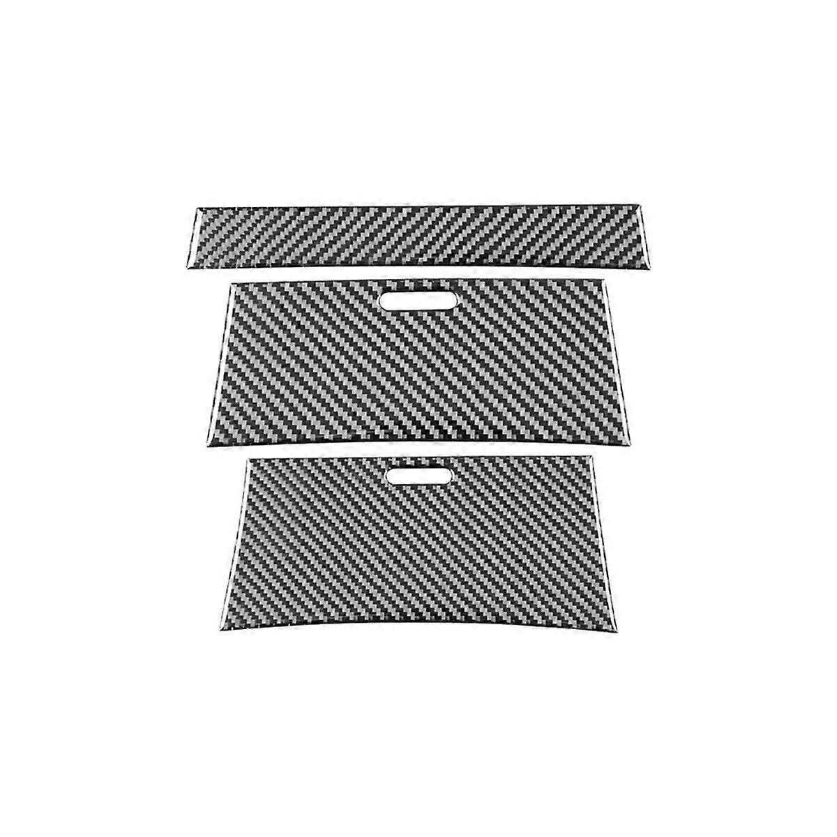 Carbon Fiber for TSX 2004-2008 Center Console Storage Box Cover Trim Interior Accessories