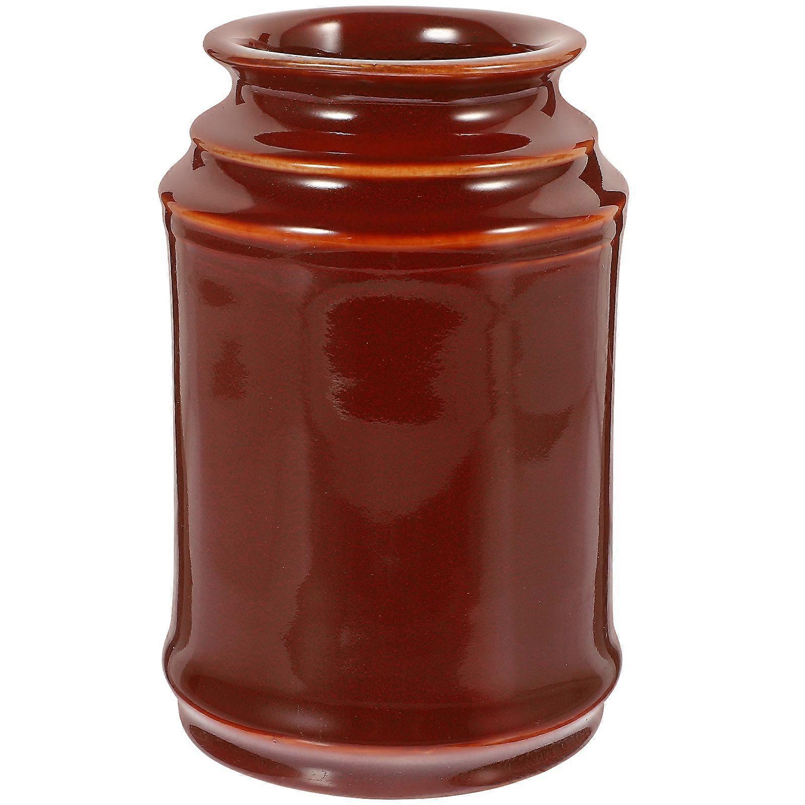 Multi-functional Kitchen Cutlery Storage Bucket Convenient Ceramic Chopsticks Storage Can