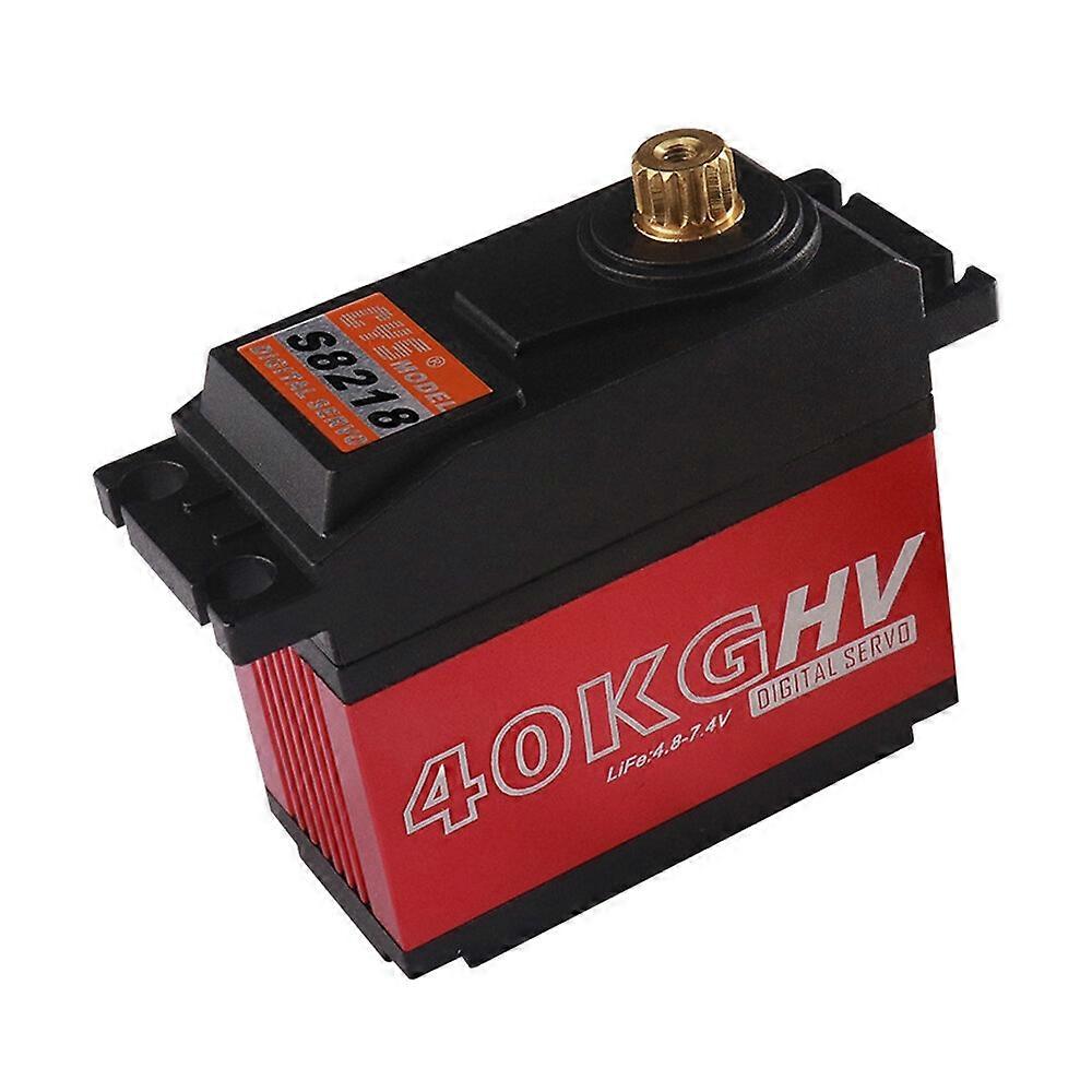 CYS S8218 40KGメタルギアデジタルサーボ防水高トルクステアリングギア(1:5 RCカー用)