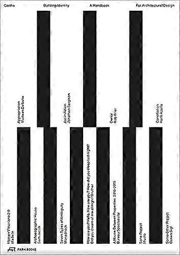 Cartha Building Identity by Park Books Hardback Book