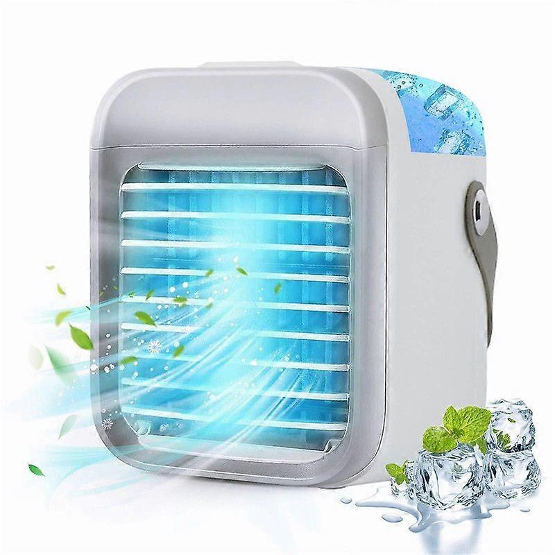 Mini Air Cooler Portable Air Cooler Conditioning Fan Unit Chiller Purifier Desk Bedroom Study