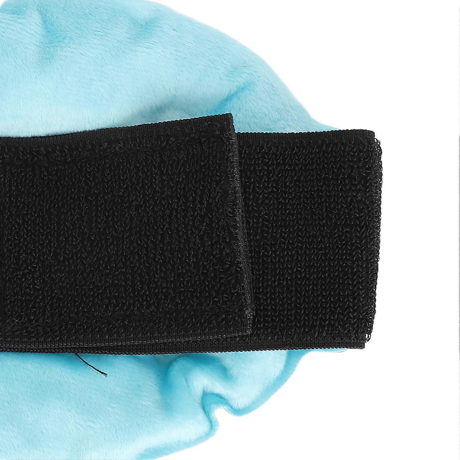 Hot Cold Gel Pack for Swelling Relief, Reusable Gel Knee Wrap for Shoulder, Neck and Ankle, Sky Blue