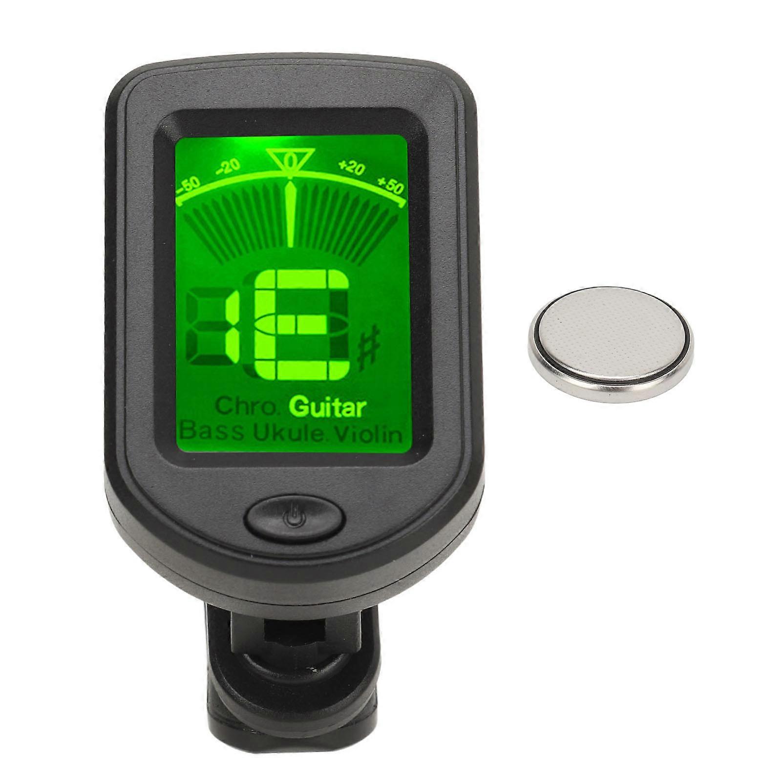 Digital Electronic Tuner Multifunctional High Accuracy Clip On String Instrument Tuning Device