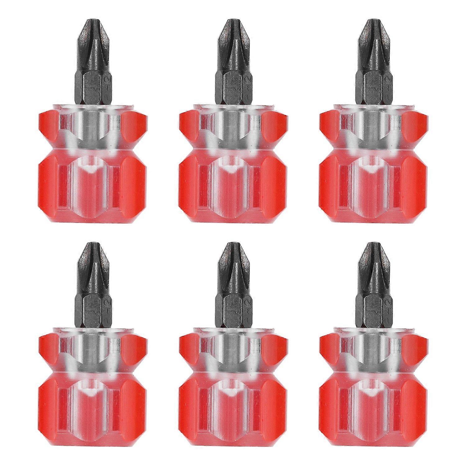 6 Pcs Cross Screwdriver Household Multifunction Mini Portable Sewing Machine Dedicated Short Handle