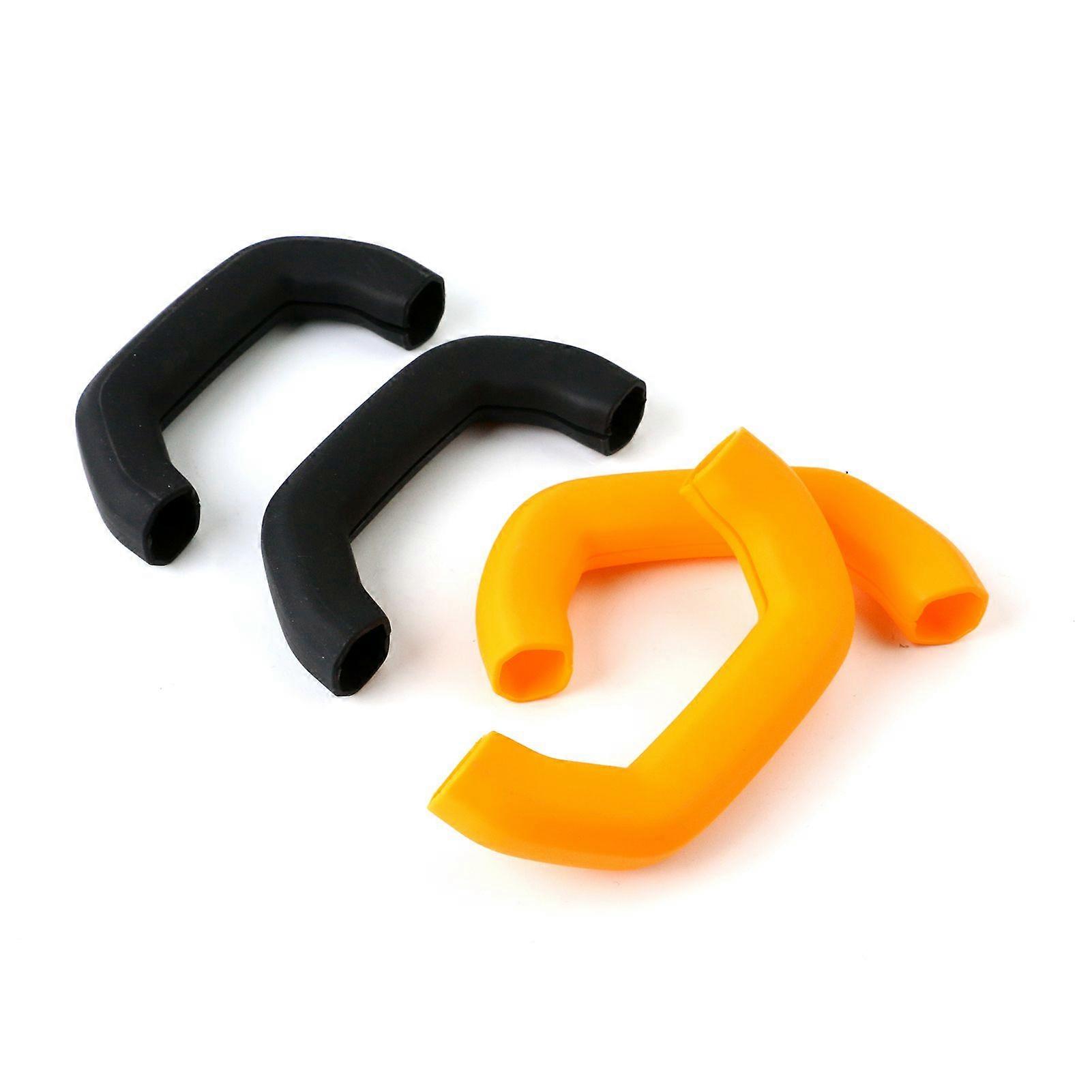 Silicone Trailer Hook Cover, Replacement for Rivian R1T/R1S, Black, 2~Pack MK4559