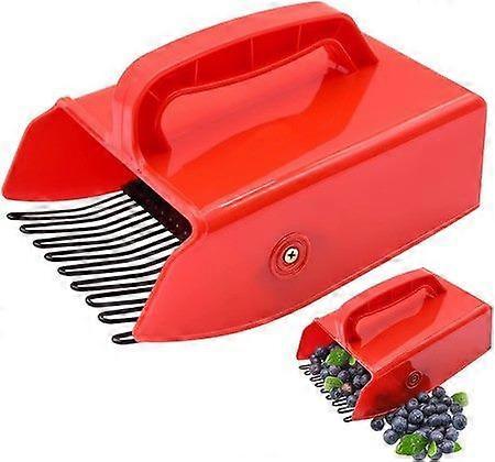 Berry Picker,Berry Pickers and Rakes with Metallic Comb,Blueberry Rake Scoop