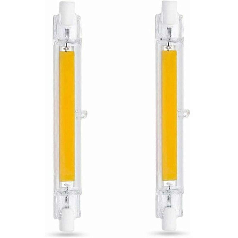 R7S LED電球、10W、ウォームホワイト、118mm