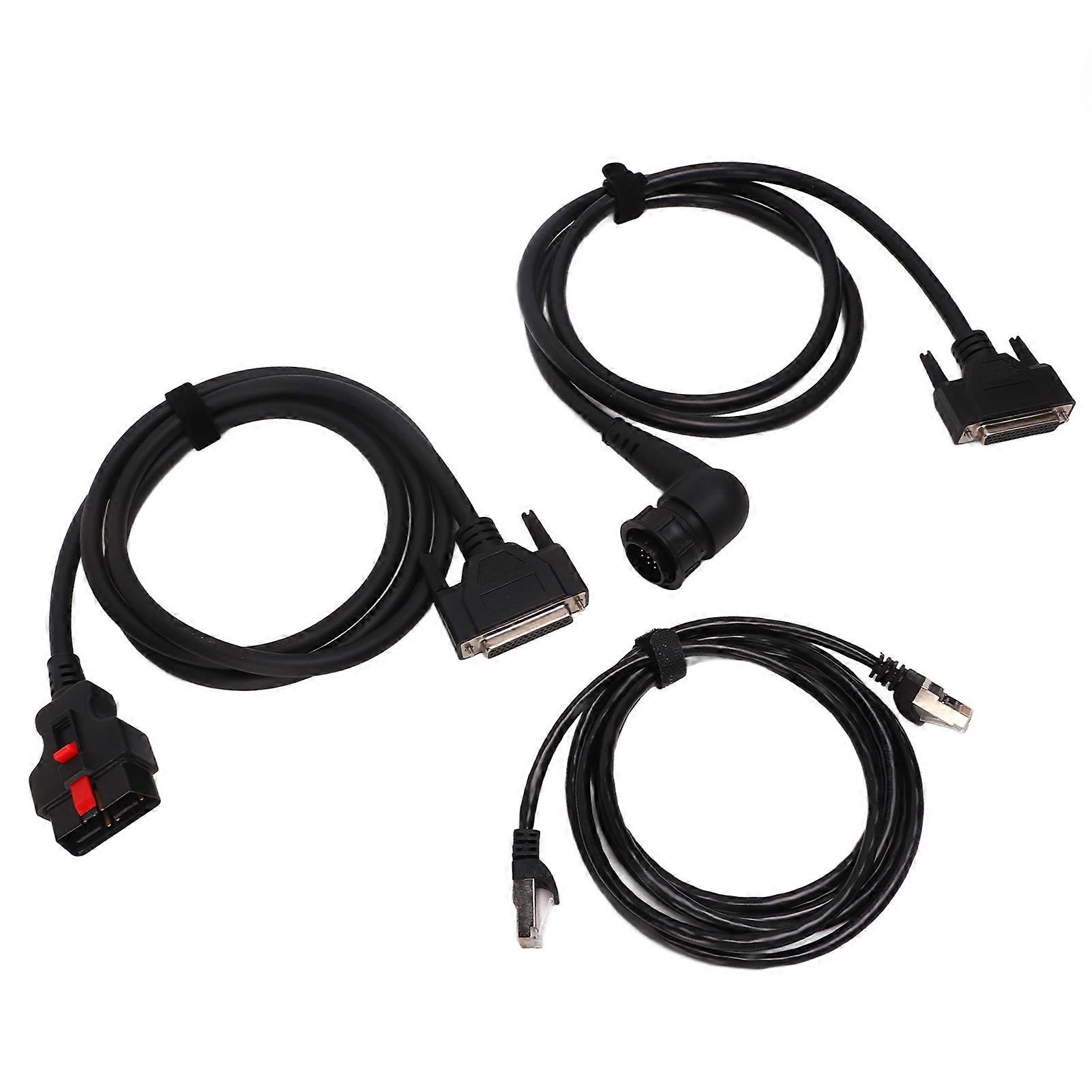 OBD2 16-Pin Diagnostic Extender Cable Kit with 14-Pin Connection