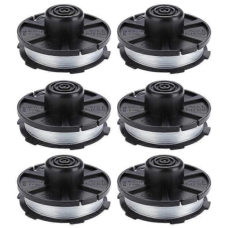 6PCS Compatible For Makita Lawn Mower 196146-9 / 195858-1 Spool Wire Reel Replacement Part