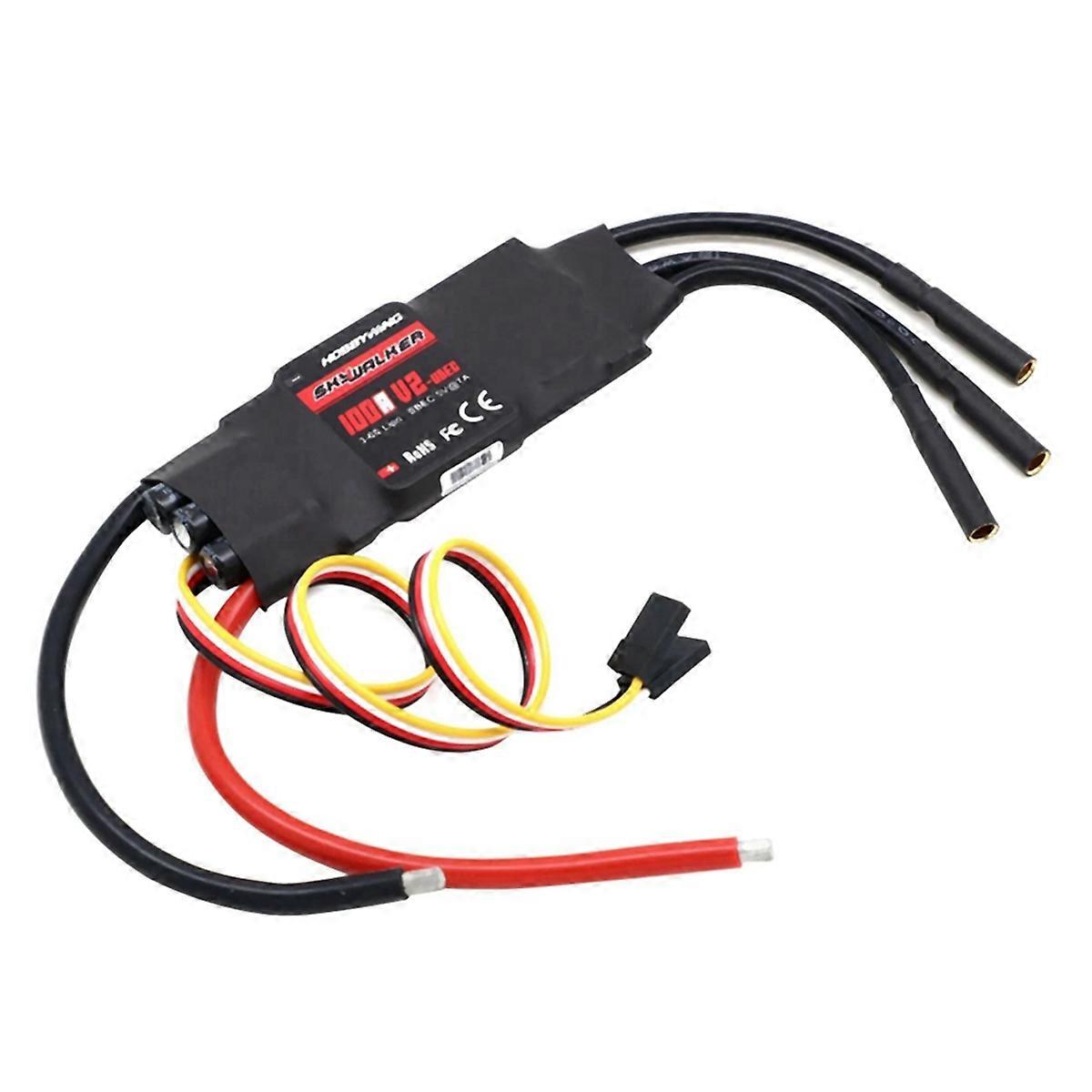 100A V2 ESC Controller with UBEC for RC Helicopters Fixed Wing Electronic Speed Controller
