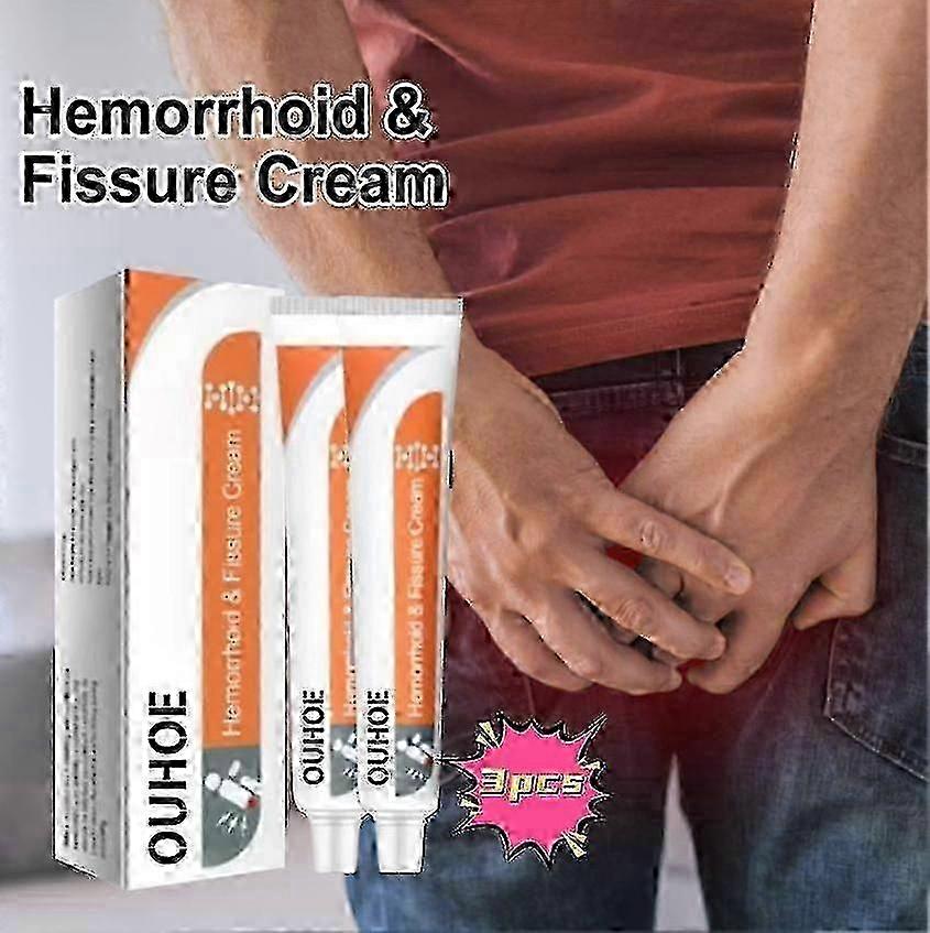 OUHOE Hemorrhoid Cream is a mixture of internal and external swollen hemorrhoid balls that can be used externally to relie