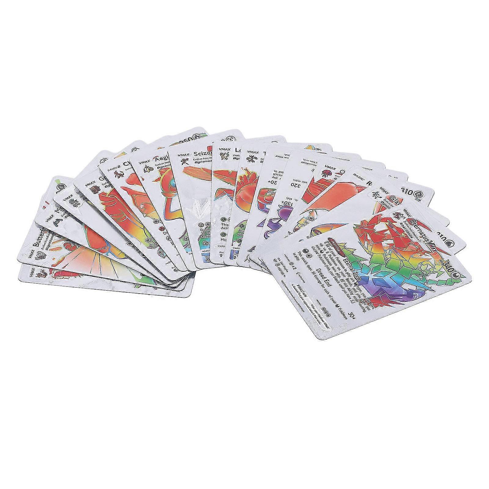55pcs Portable Anime Cards Packs Collection - PVC Cartoon Pattern Game Props for Party (Gold)