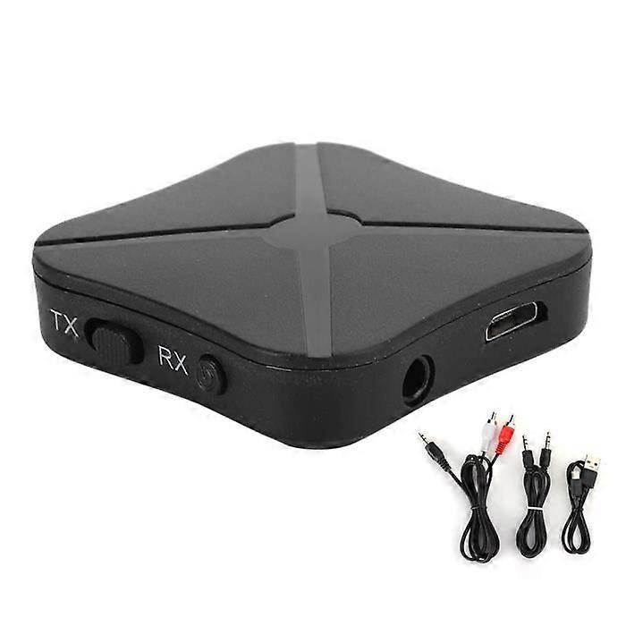 Hililand Wireless Bluetooth Audio Transmitter Receiver 2 in 1 Wireless Bluetooth 5.0 Audio Transmitter Receiver HIFI Music