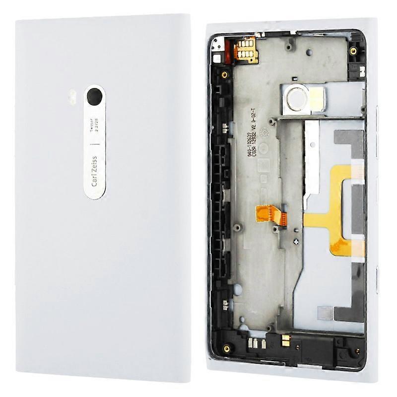 Housing Battery Back Cover With Side Button Flex Cable for Nokia Lumia 900