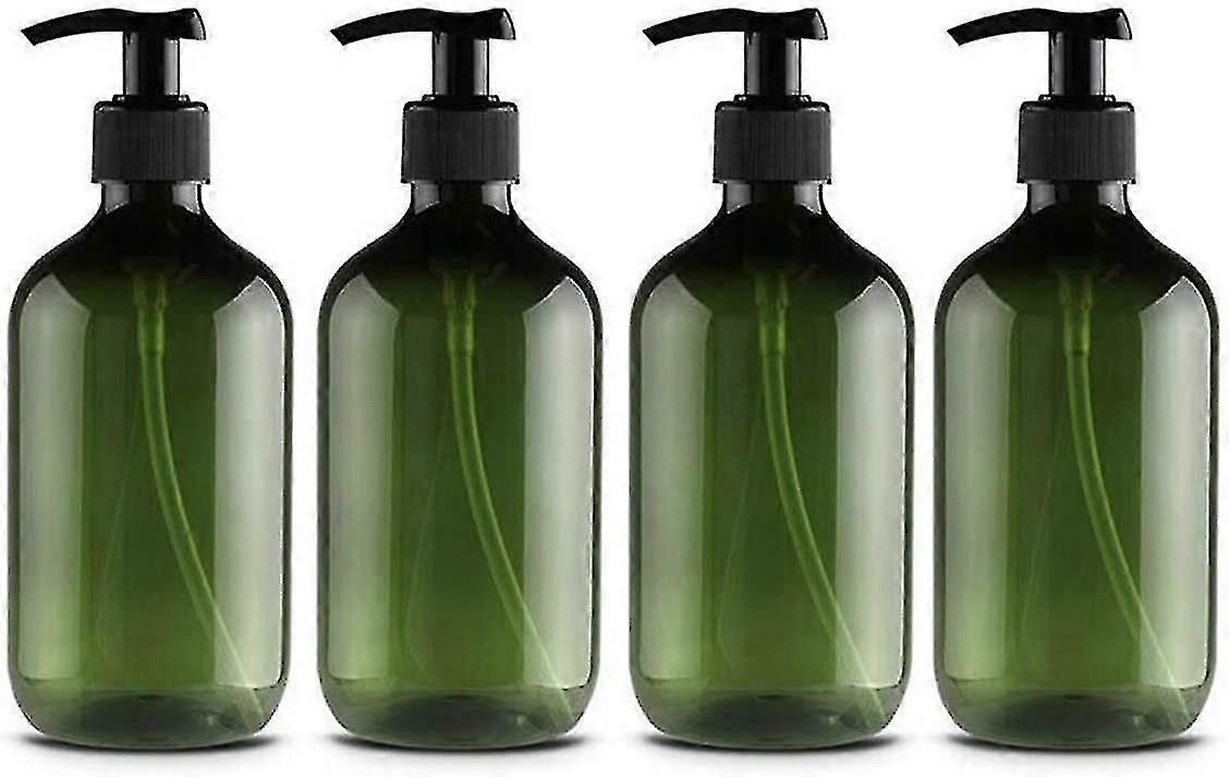 High-quality 4pcs Plastic Large Empty Bottles