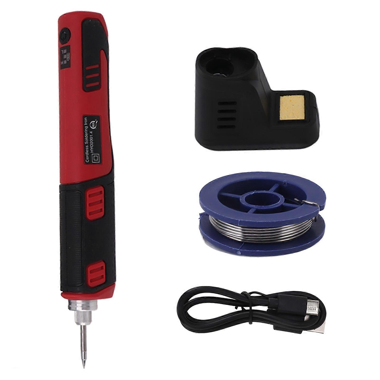Portable Cordless Soldering Iron Kit Cordless Soldering Iron with Rechargeable Lithium Ion Battery