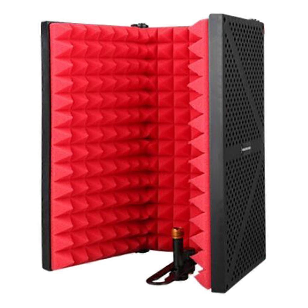 Microphone Isolation Shield, Mic Sound Absorbing Foam Reflector for Any
