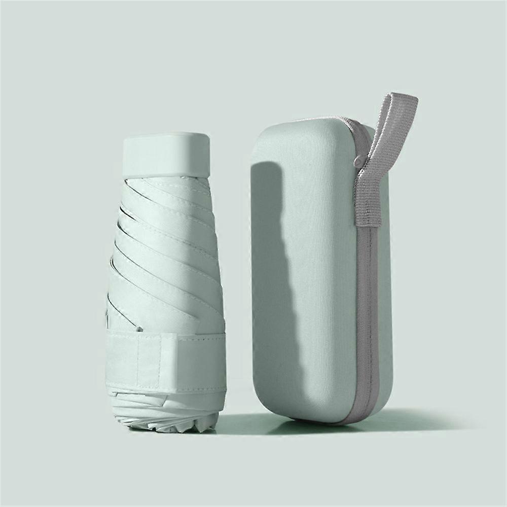 مظلة سفر ، مظلة صغيرة ، واقية من الشمس ، مقاومة للماء ، 6 أضلاع ، مظلة مطر