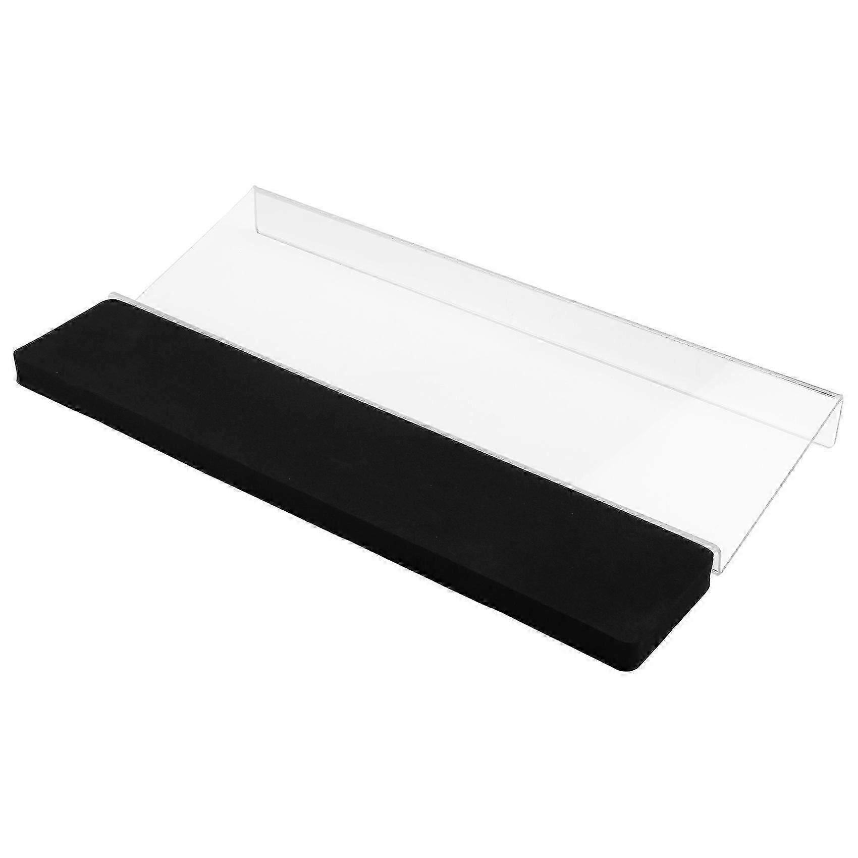 Keyboard Stand and Wrist Pad, Tilted Keyboard Riser with Wrist Rest, Ergonomic Office Desk Part suitable for