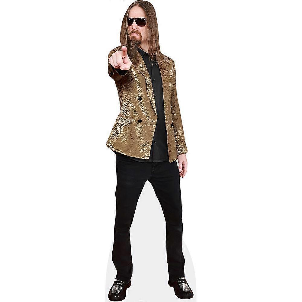 Dirk Verbeuren (Point) Cardboard Cutout (lifesize OR mini size). Standee. Stand Up.