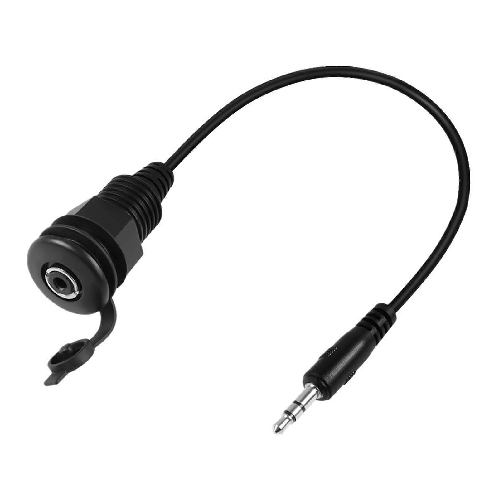 Versatility 3.5mm TRS Stereo Panel Cable For Seamlessly Integration In Various Music Systems And Environment 300mm