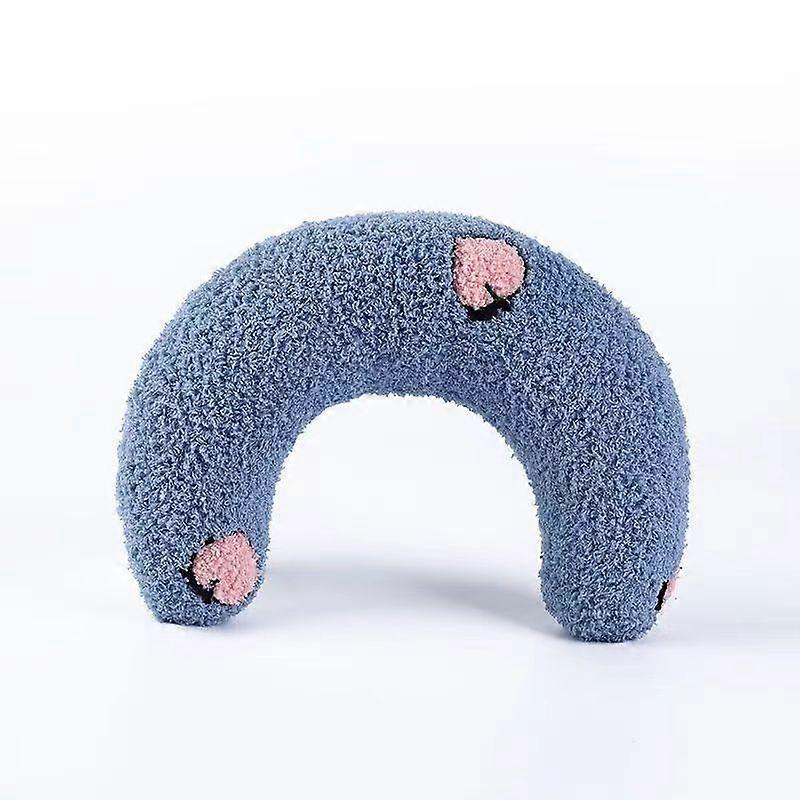 Little Pillow for Cats Fashion Neck Protector Deep Sleep Puppy U-Shaped Pillow Cat Pillow Kitten Headrest Dog Sleeping Pillow