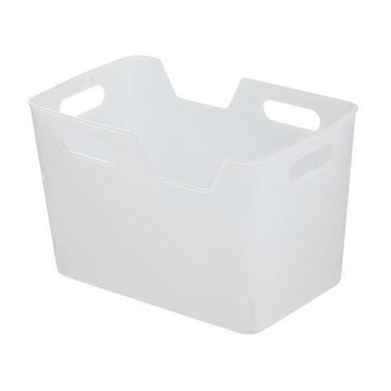 Refrigerator Storage Basket Large Capacity Hollow Handle Flexible PE Multifunctional Vegetables Fruits Fridge Organizer Box Food Container