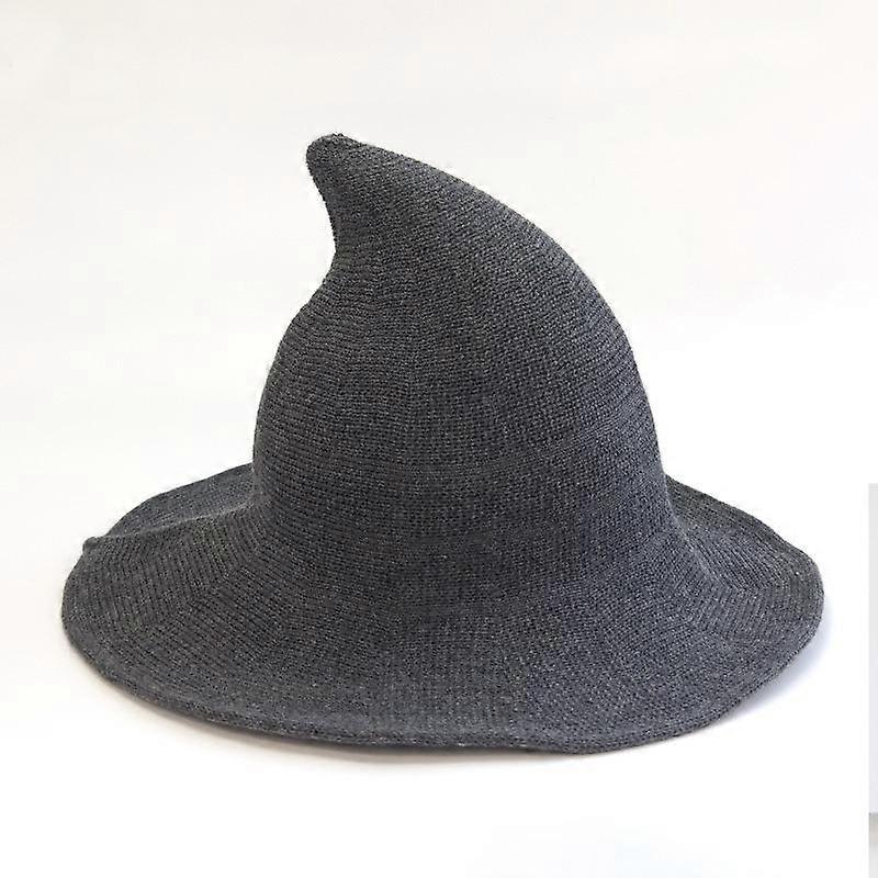 Cotton Wizard Halloween Witch Hat Tip Foldable Magic Hat
