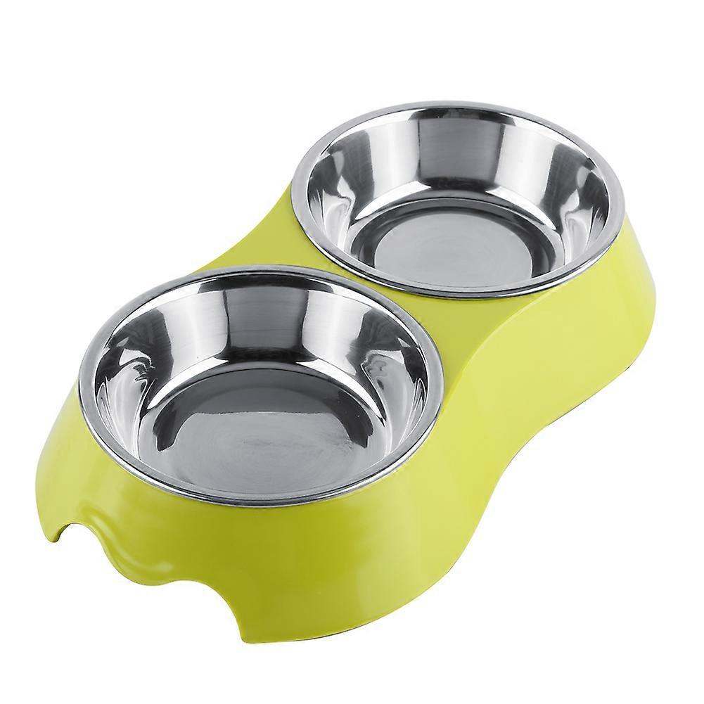 Stainless Steel Double Diner Dish for Dog & Cat