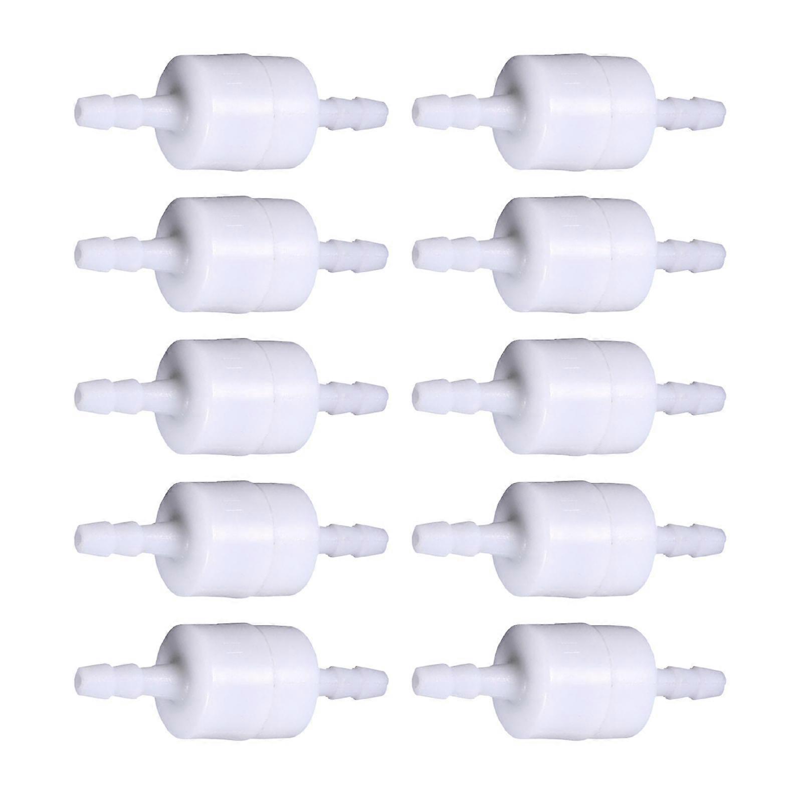 One Way Inline Check Valve White 4mm Durable for Tractor Boat