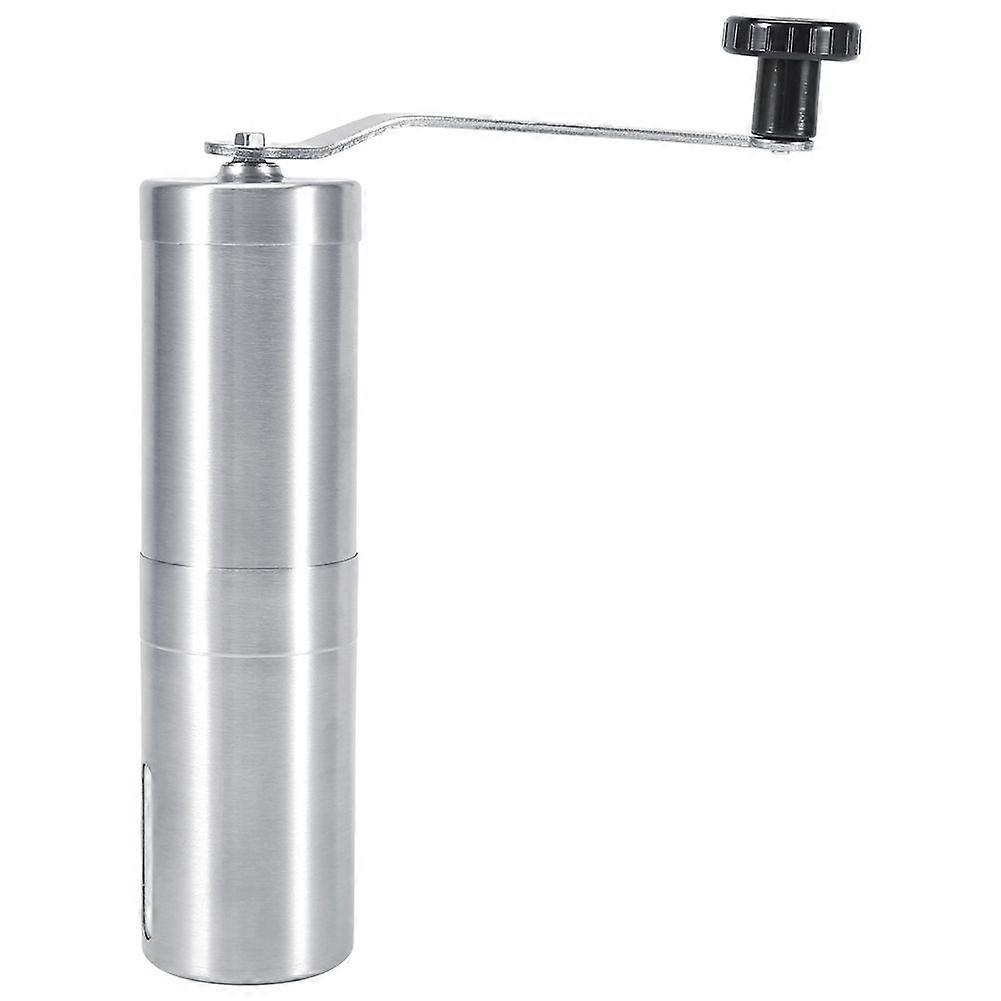 Manual Coffee Bean Espresso Spice Grinder Kitchen Stainless Steel Grinding Tool L
